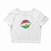 neon basketball Crop Top