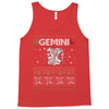 santa gemini christmas ugly t shirts Tank Top