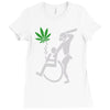 police brutality 100% cotton Ladies Fitted T-Shirt