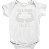 guns inc Baby Onesie