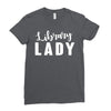 library lady Ladies Fitted T-Shirt