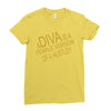 a diva Ladies Fitted T-Shirt