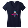 sd bat Women's V-Neck T-Shirt
