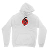sun dragon with pearl   black red white Youth Hoodie