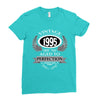 vintage quality without compromise 1995 aged to perfection Ladies Fitted T-Shirt