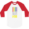 Lightsaber Rainbow 3/4 Sleeve Shirt