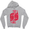 royal blues Zipper Hoodie