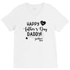 Happy First Father's Day Daddy V-Neck Tee