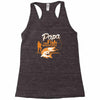 papa the fish whisperer Racerback Tank