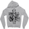 wild animals Zipper Hoodie