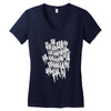 why so serious Women's V-Neck T-Shirt