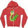 snake anime Zipper Hoodie