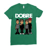 dobre twins dobre brother Ladies Fitted T-Shirt