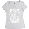 My Grandma Totally Most Favorite History Forever Women's Triblend Scoop T-shirt