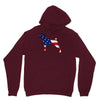patriotic boxer Unisex Hoodie