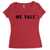 me vale Women's Triblend Scoop T-shirt