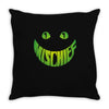 mischief Throw Pillow