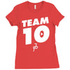 Team 10 Jake Paul Ladies Fitted T-Shirt