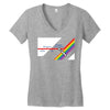 rainbow connection Women's V-Neck T-Shirt