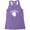 got soul funny retro funk disco afro 70s boogie soul new york Racerback Tank