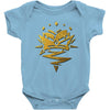 eryctriceps limited edition gold Baby Onesie