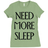 need more sleep Ladies Fitted T-Shirt