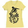 ride into the sunset Ladies Fitted T-Shirt