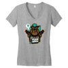 team dog Women's V-Neck T-Shirt