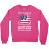 Veteran Don't Thank Me Thank My Brothers Who Never Came Back Crewneck Sweatshirt