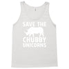 save the chubby unicorns Tank Top
