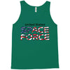 United States Space Force American Flag Tank Top