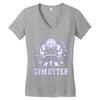 not the average gym otter Women's V-Neck T-Shirt