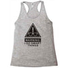 i do smart things Racerback Tank