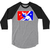 yoda baseball  funny 3/4 Sleeve Shirt