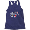 news flash black Racerback Tank