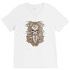 halloween skull V-Neck Tee