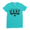 United States Ussf Space Force Ladies Fitted T-Shirt