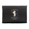 Unicorns are born in June Accessory Pouches