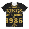 kings are born in 1986 All Over Women's T-shirt