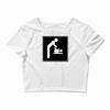 game over baby Crop Top