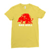 bad bull (2) Ladies Fitted T-Shirt