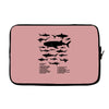 shark chart Laptop sleeve