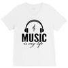 music is my life V-Neck Tee