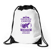 I am a Pancreatic Cancer Survivor - What's Your Superpower? Drawstring Bags