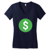 usd Women's V-Neck T-Shirt