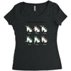 unihorn 101 Women's Triblend Scoop T-shirt