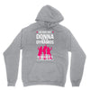 Donna And Dynamos White Letter Unisex Hoodie