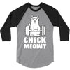 gym cat workout 3/4 Sleeve Shirt