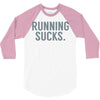 running sucks 3/4 Sleeve Shirt