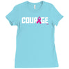 courage Ladies Fitted T-Shirt